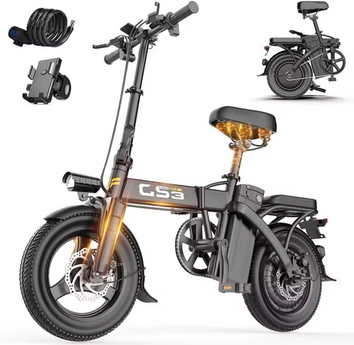 Gs3 foldable bike 350w motor - gs3,