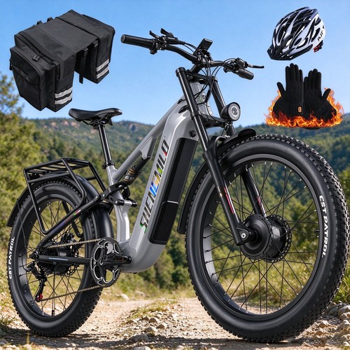 Long range electric - long, bike