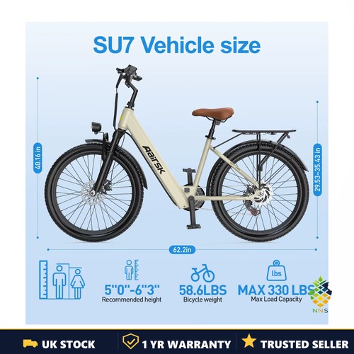 Aairsk su7 electric city - electric, bike