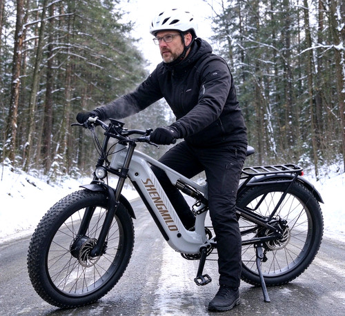 Long range bike fat tyre - range,