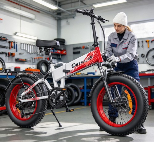 Fat tyre electric bike - electric,