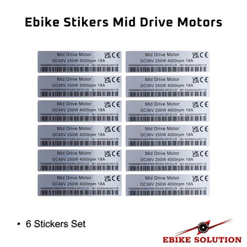 Ebike sticker decal 250w - sticker,