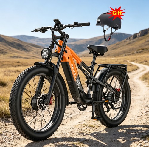 Electric bike 48v25ah dual - 26",