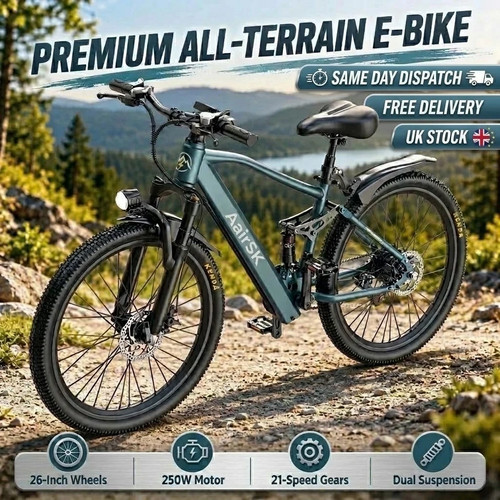Electric mountain bike - electric, for