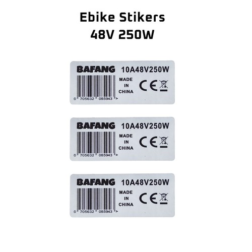 Ebike sticker for bafang - for,
