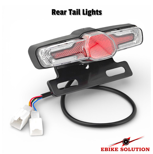 Ebike rear tail - rear,