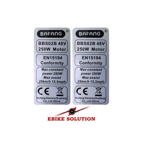 Bafang 250w 48v bbs02b - 2x,