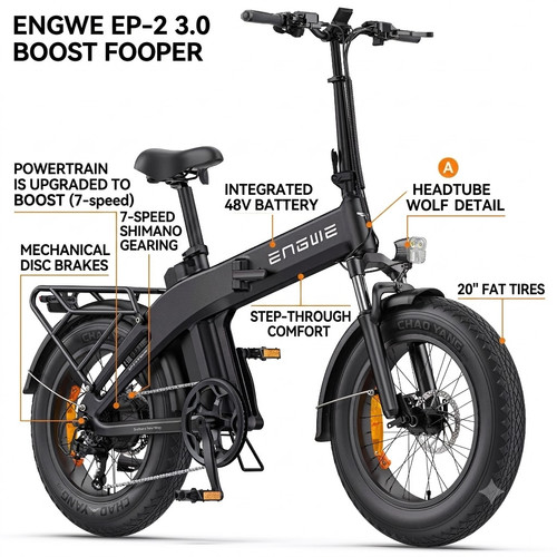 Engwe boost 20 - 3.0, 20''