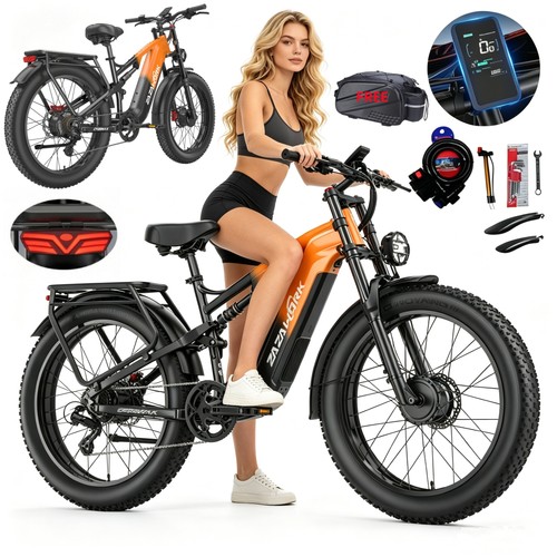 Dual motor ebike fat tyre - motor,