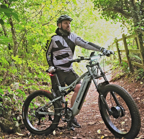 Dual motor electric bike - motor, 26"